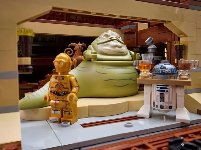 Конструктор Star Wars 6688 Звездные войны "Парусная баржа Джабби" 3942 детали 6688 фото
