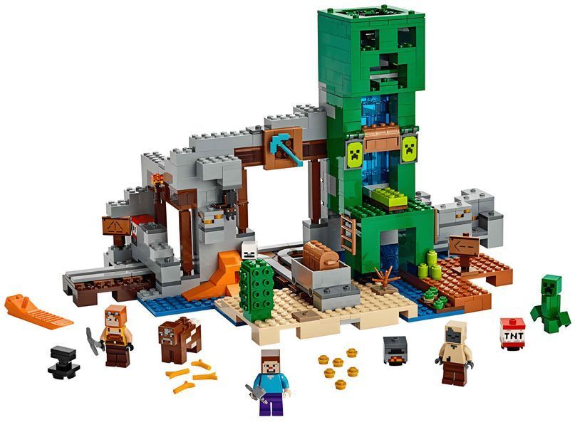 Конструктор Bela Майнкрафт "Шахта Кріпера" Minecraft, 852 деталей 23015 фото