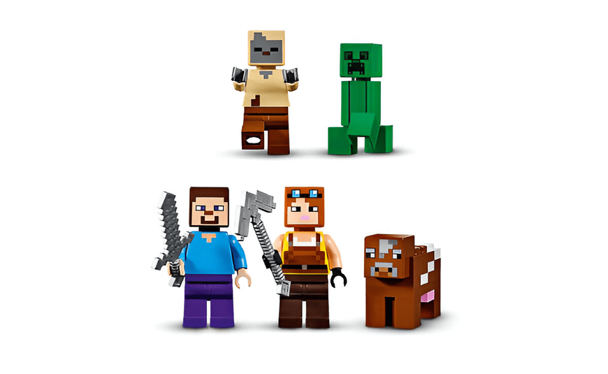 Конструктор Bela Майнкрафт "Шахта Кріпера" Minecraft, 852 деталей 23015 фото
