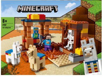 Детский конструктор Minecraft "Торговый пост" 1018, 201 деталь 1018 фото