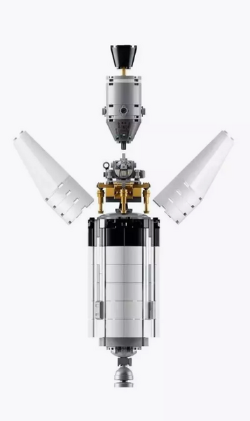 Конструктор Ideas "Космічна ракета Apollo Saturn V", 1969 деталей 60005 фото