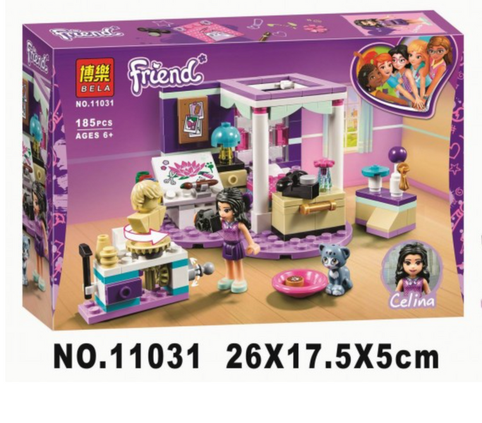 Конструктор Bela Friends 11031 "Роскошная комната Эммы" - 185 деталь 11031 фото