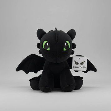 Мягкая игрушка Ночная Фурия "Беззубик" &ndash; 45 см (качество люкс) furiaa45 фото