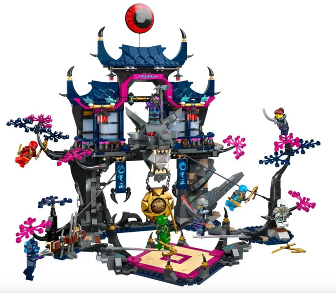 Конструктор Bela Ниндзяго "Теневое додзе в маске волка", 1309 деталей Ninjago 8103 фото
