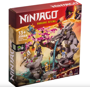 Конструктор Bela Ниндзяго "Храм камня Дракона" 1212 деталей Ninjago 35664 фото