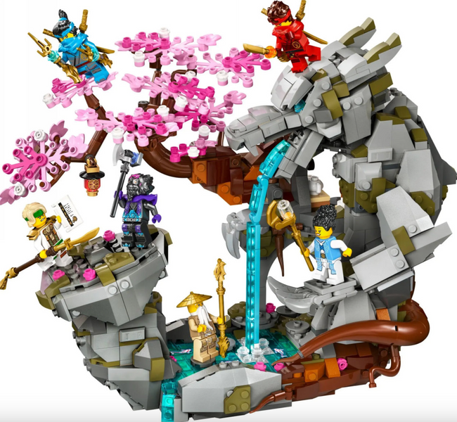 Конструктор Bela Ниндзяго "Храм камня Дракона" 1212 деталей Ninjago 35664 фото
