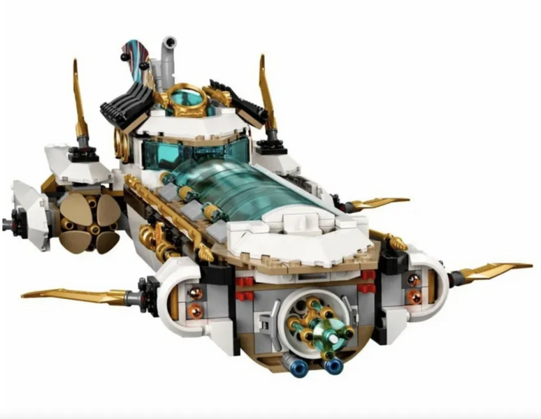 Конструктор Bela Ниндзяго "Подводный Дар Судьбы" 1211 деталей Ninjago 90021 фото
